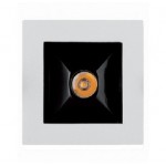 Foco empotrar LED fijo Cuadrado 44x44mm MINI 3W